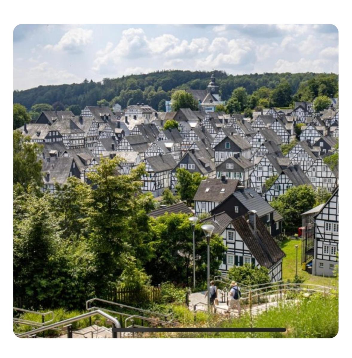 Ferienwohnung  Zum Flecker Haeuschen in der Altstadt Freudenberg Freudenberg  Exterior foto